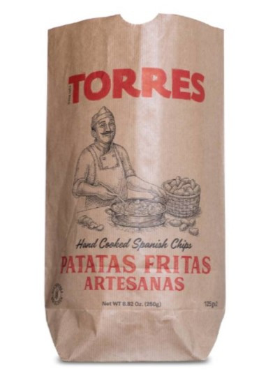 Kartoffelchips Handcooked Torres, 2 x 125 g